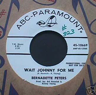 45 RPM Record-Wait Johnny For Me, Width: 325, Height: 323, Size: 22KB